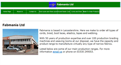 Desktop Screenshot of fabmania.com